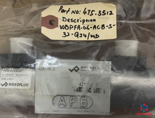 Van điện từ điều chỉnh (van 4/3) WDPFA06-ACB-S-32-G24/WD
