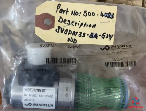 Van solenoid mở nhanh SVSPM33-BA-G24/WD WANDFLUH