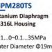 Pressure sensor MPM280TS