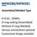 Pressure sensor MPM280/MPM281