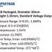 Piezoresistive Pressure Sensor MPM7848