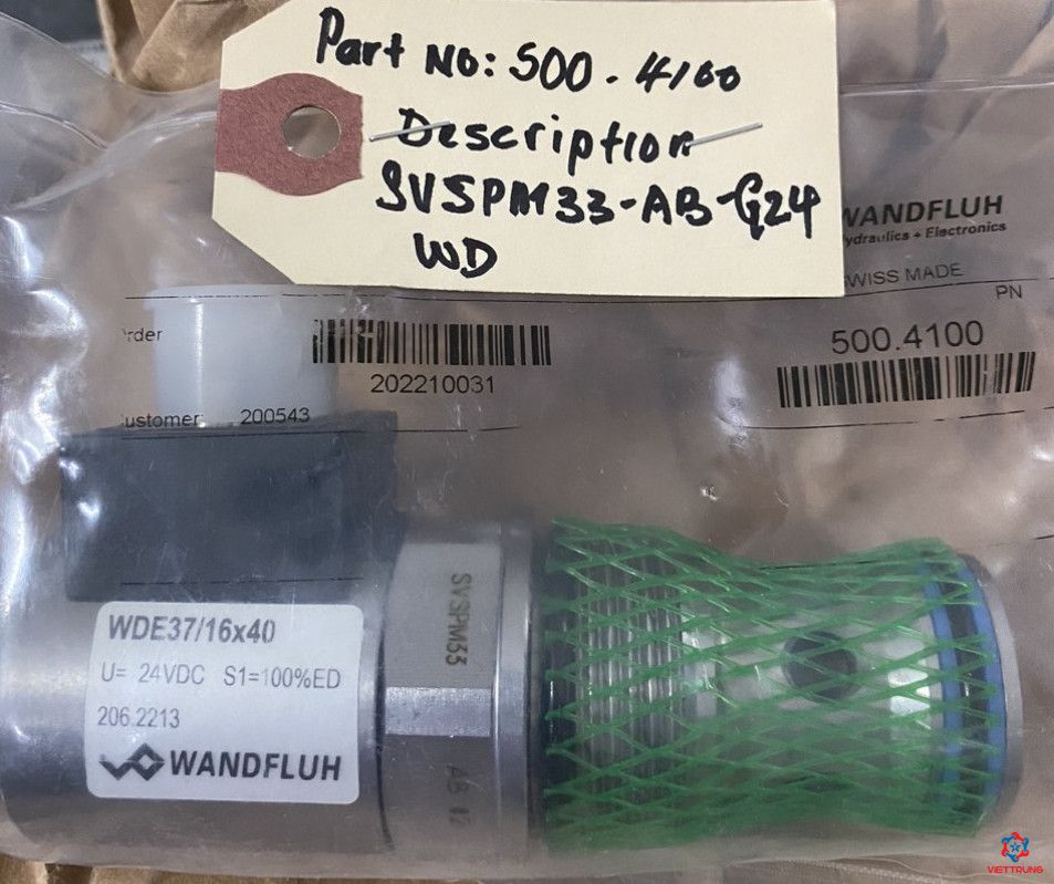 Van solenoid đóng nhanh SVSPM33-AB-G24/WD