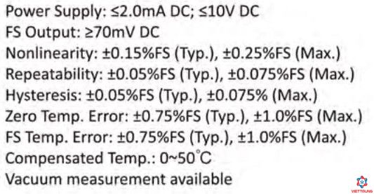 Pressure sensor MPM280HH