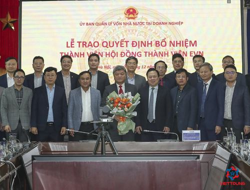 Ông Võ Hồng Lĩnh được bổ nhiệm giữ chức vụ Thành viên HĐTV Tập đoàn Điện lực Việt Nam