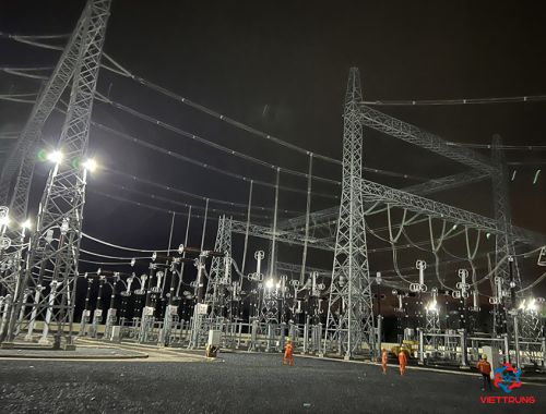 SPMB hoàn thành 2 dự án truyền tải 500kV thiết thực chào mừng 68 năm Ngày Truyền thống ngành Điện